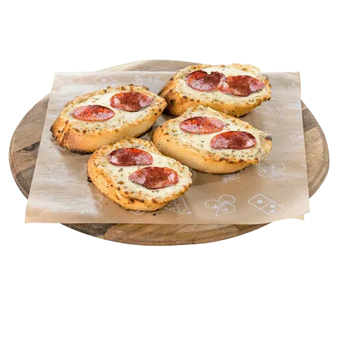 Pieczywo czosnkowe z serem i pepperoni