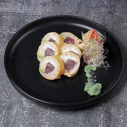 Tamago Maki with tuna