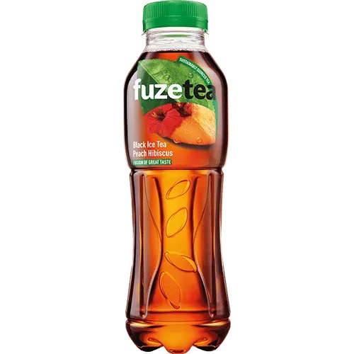 FuzeTea peach with black tea and hibiscus 0.5l