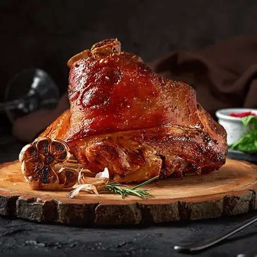 Crispy pork knuckle