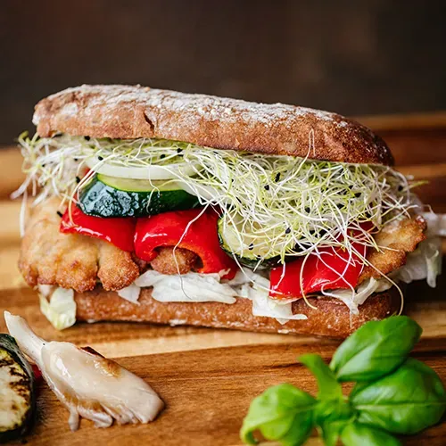 Fried oyster mushroom