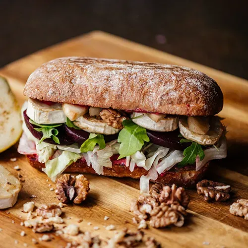 Goat roll - grilled goat cheese