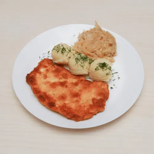 Fried chicken fillet