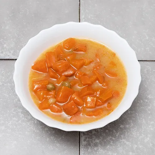 Carrot with peas 250g
