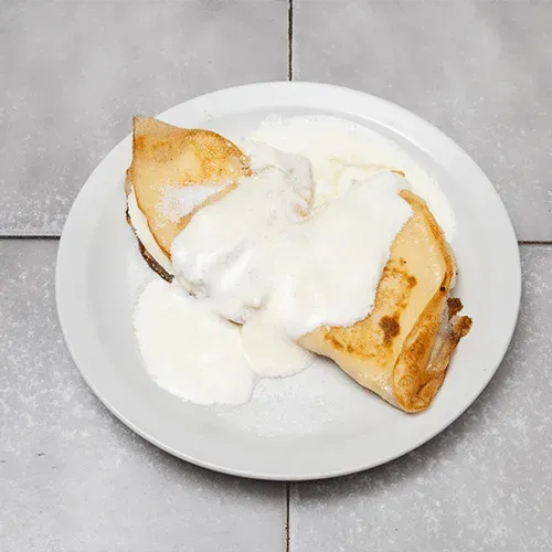 Pancakes with cheese 2 pcs