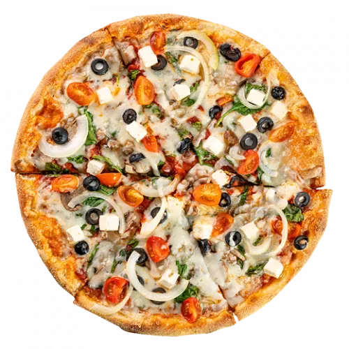 Pizza Veggy Greek Style