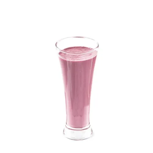 Iced chocolate with black currant