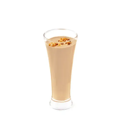 Iced chocolate with sea salt caramel