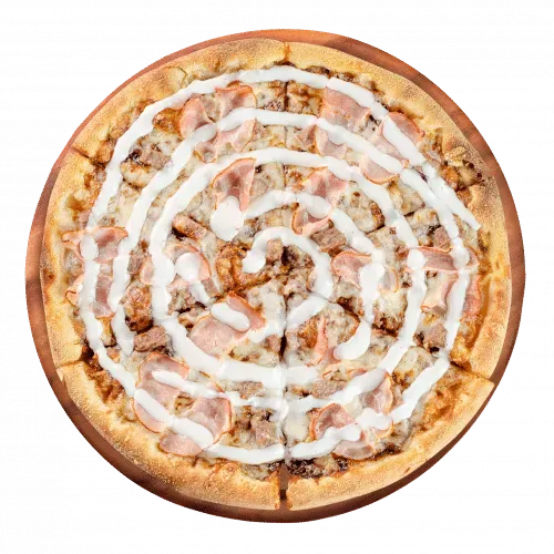Pizza BBQ Bacon Burger