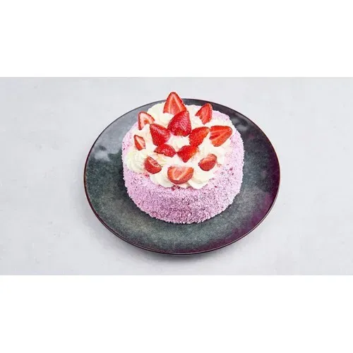 Tort śmietanowo - truskawkowy 1.3 kg