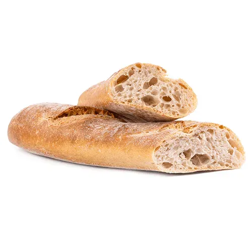 Sourdough wheat-rye baguette