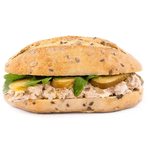 Spelt sandwich with tuna paste