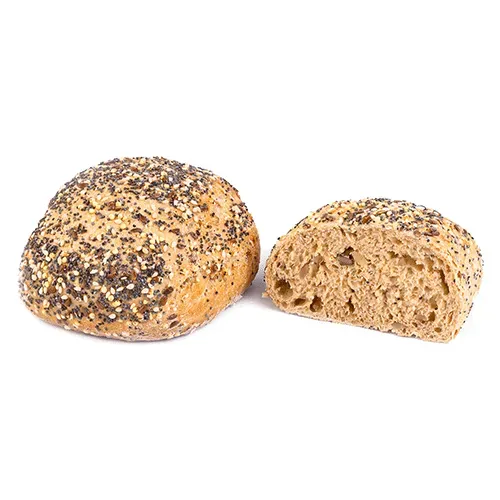 Premium roll with grains on sourdough