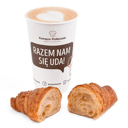 Croissant + coffee
