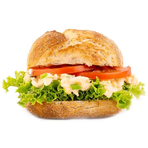 Premium sandwich with egg paste