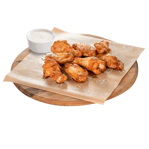 Chicken Wings z sosem czosnkowym