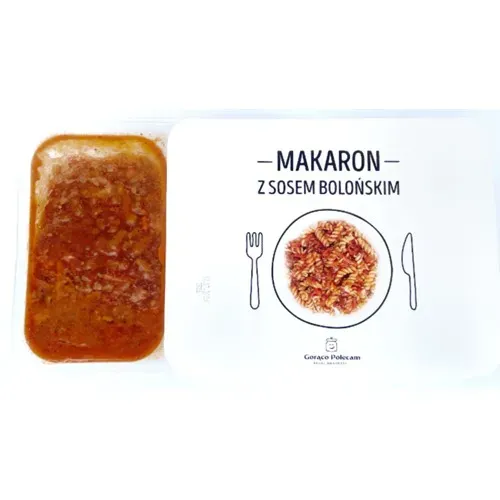 Makaron z sosem bolońskim