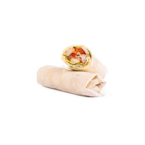 Wrap z panierowanym kurczakiem