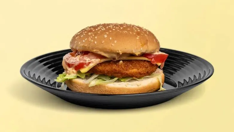 Crispy No Chicken Burger