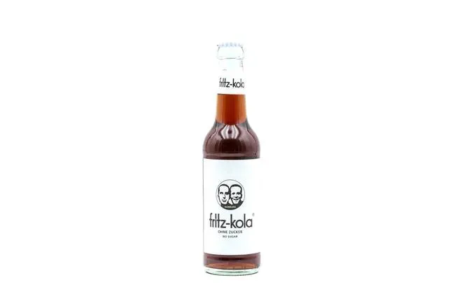 Fritz-Kola ohne Zucker 0,33l