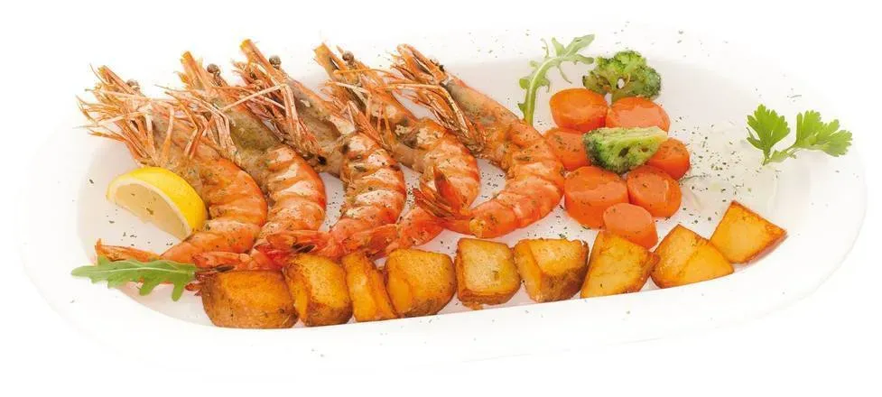 107 Scampis vom Grill