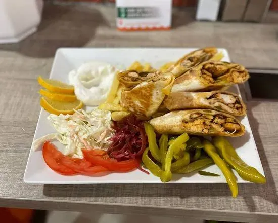 54. Arabisch Schawarma Teller