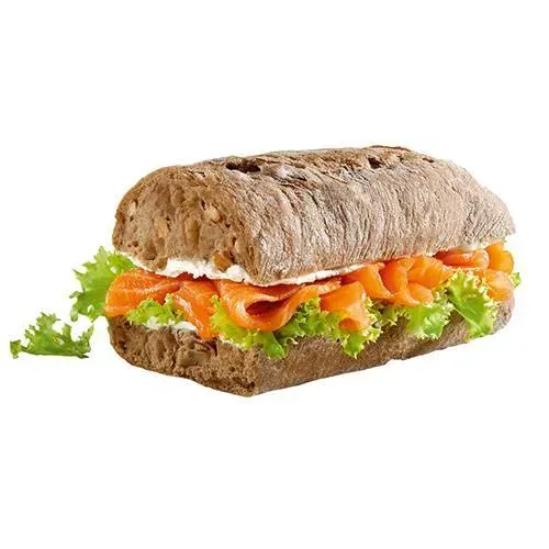 Räucherlachs Walnussbrot