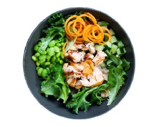 Lachsfang Salat