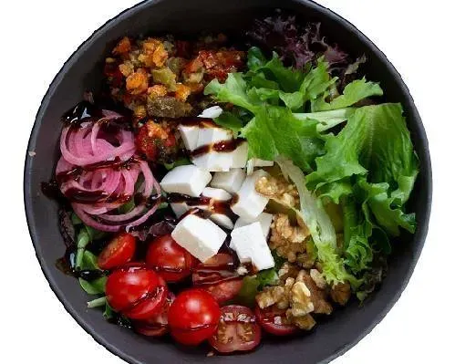 Wilde Ziege Salat