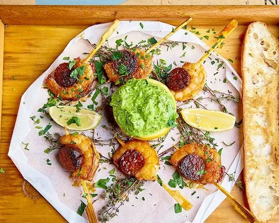 Krewetki z Chorizo
