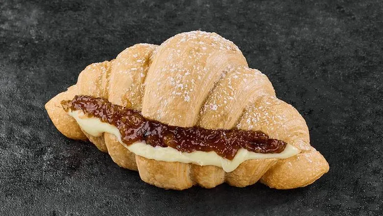 Croissant Szarlotka z Kremem Waniliowym