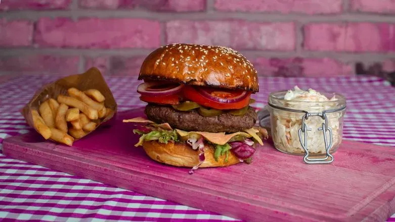Hot burger