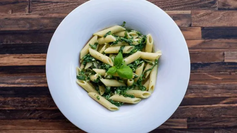 Vege Penne spinachi 🌿