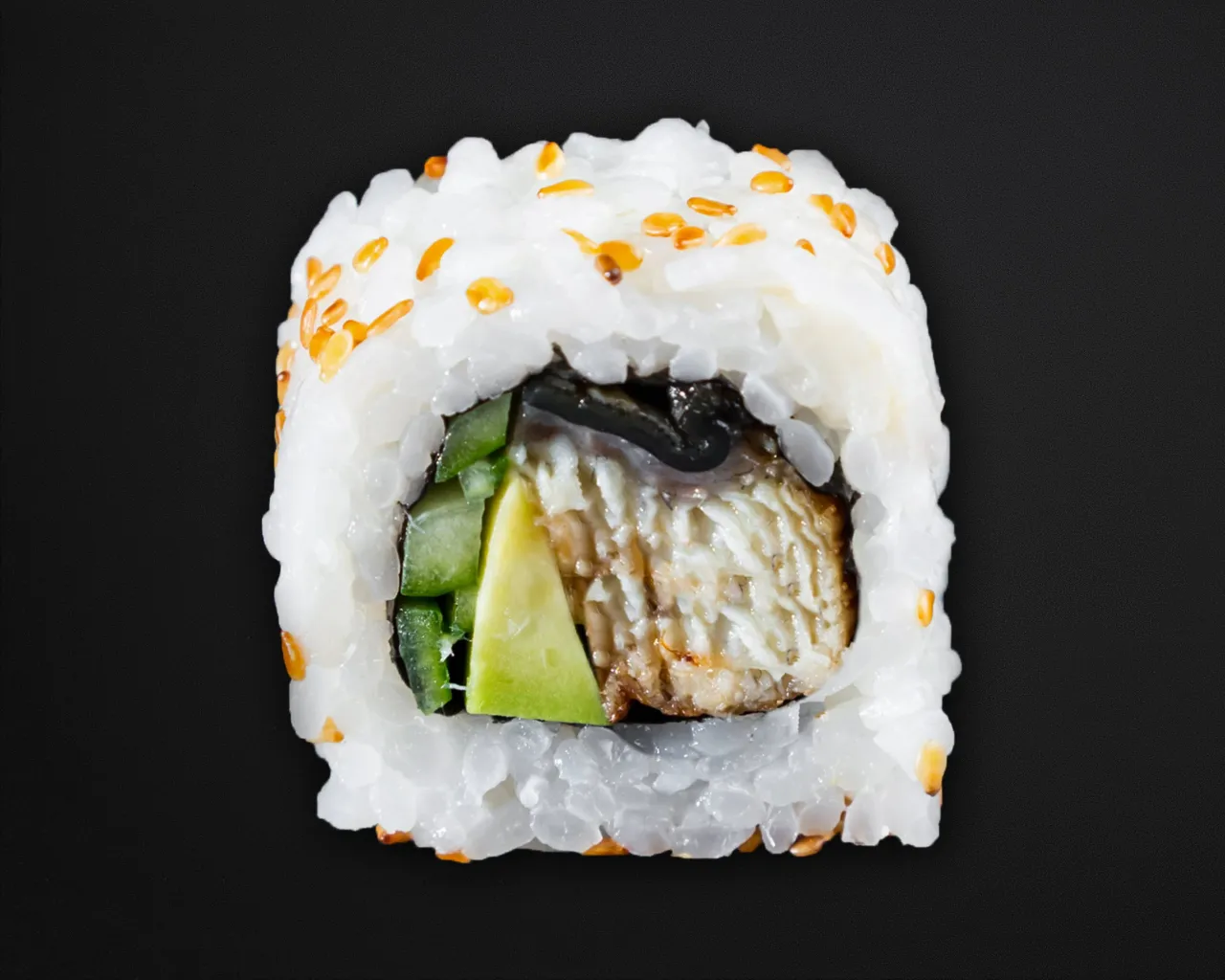 California Roll z Grillowanym Węgorzem