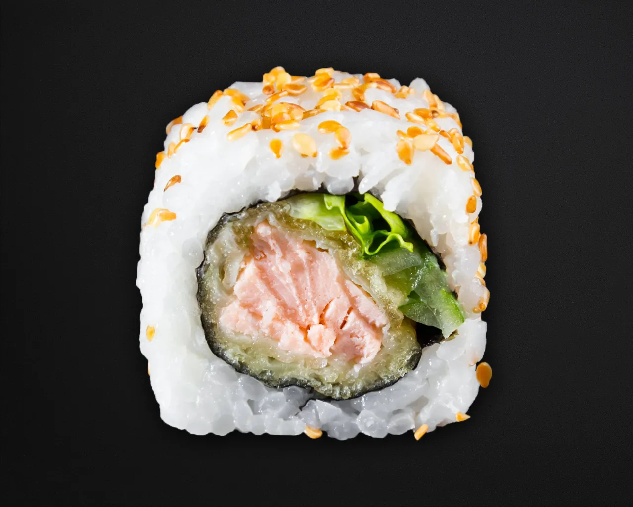 California Roll z Łososiem w Tempurze