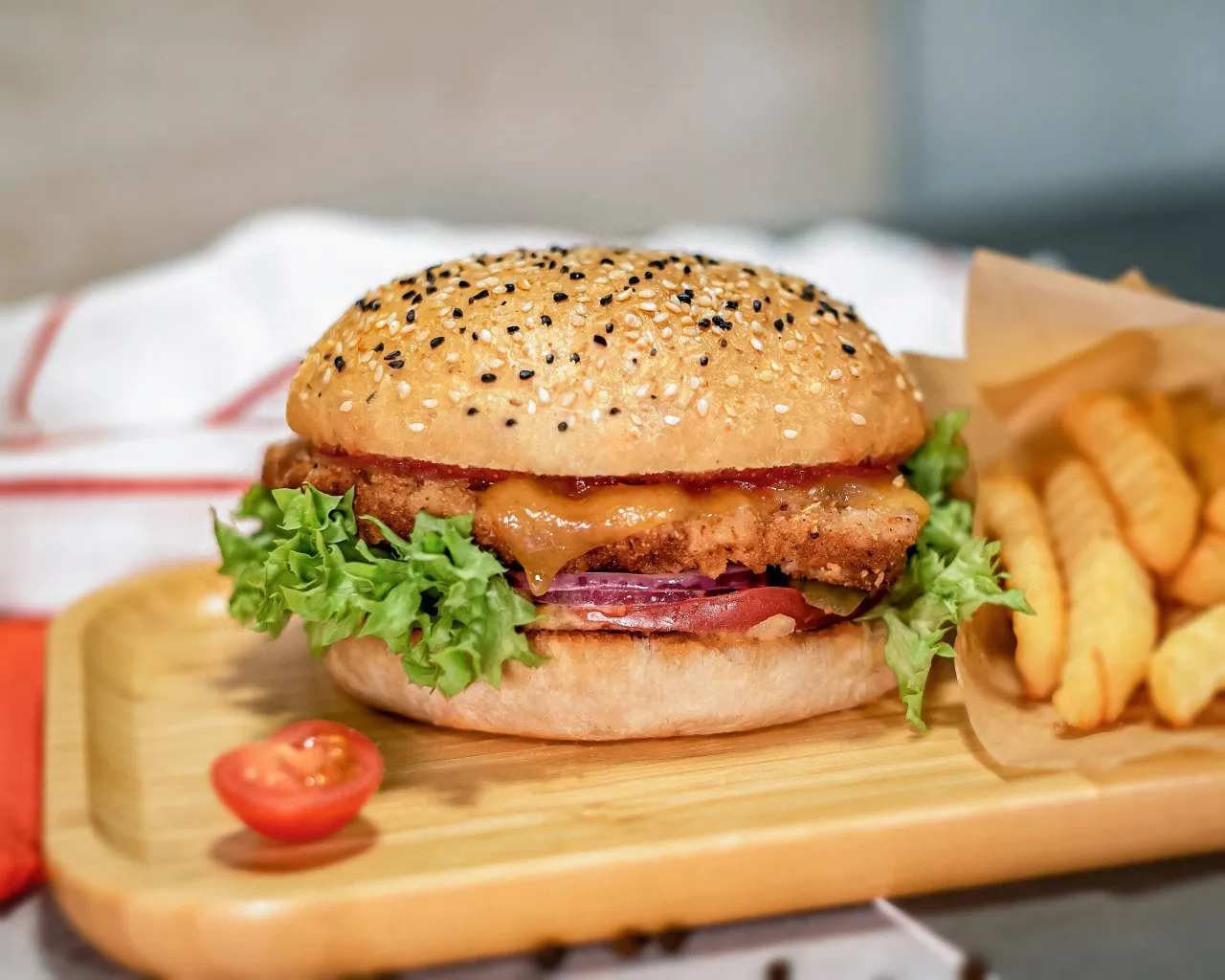 Burger Wieprzowy