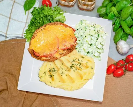 Kotlet Schabowy Zapiekany z Serem