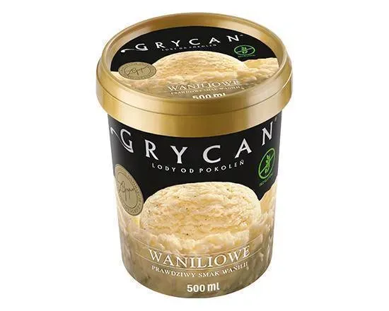 Lody Grycan Waniliowe (500 ml)