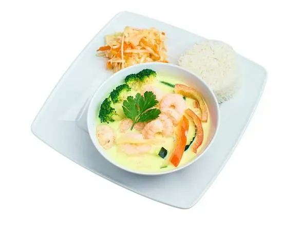 Krewetki curry (żółte)