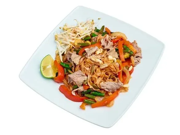 Pad Thai z wołowiną
