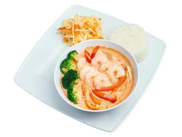 Krewetki curry (czerwone)🌶️