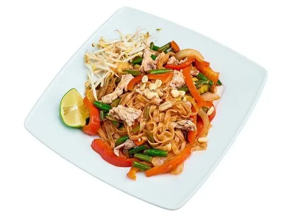 Pad Thai z wieprzowiną
