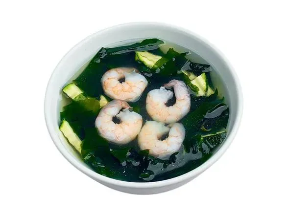 Zupa MISO z krewetkami