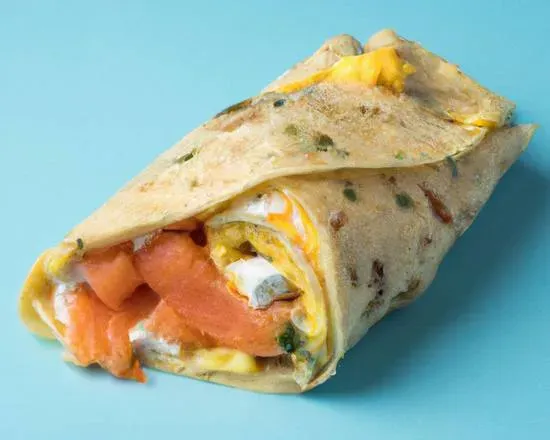 Burrito Łosoś i Awokado