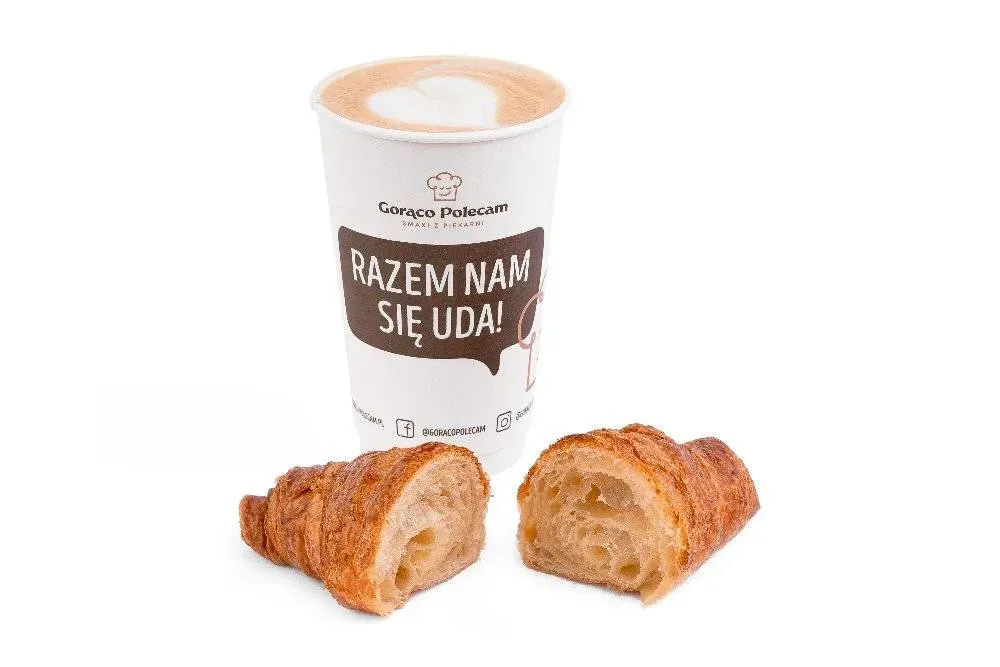 Croissant + kawa