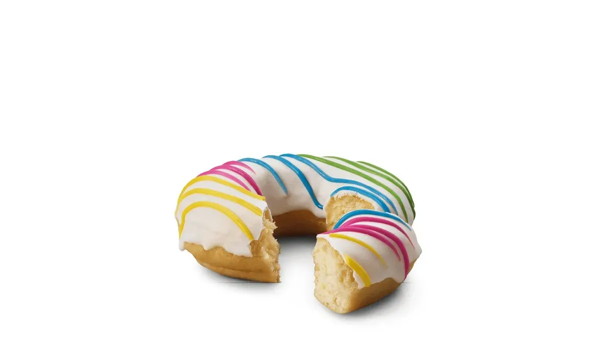 Rainbow Donut