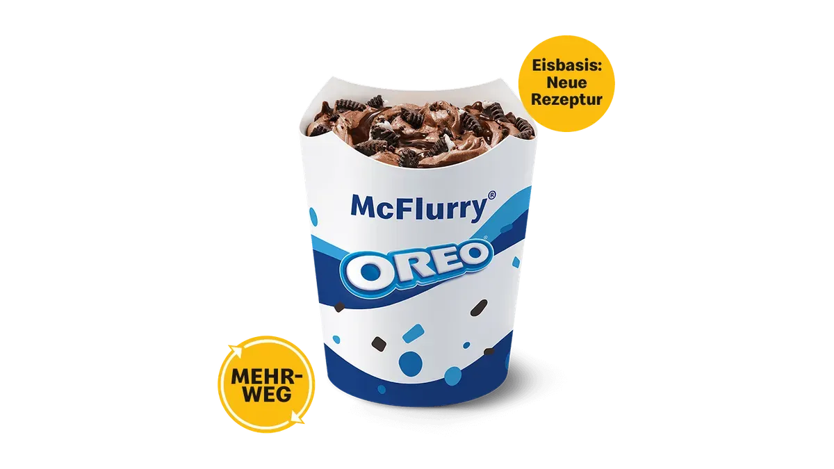 McFlurry® Schoko OREO® Schoko-Sauce Mehrweg