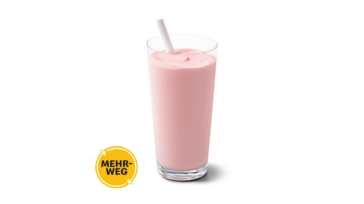 Milchshake Erdbeergeschmack 0,4 l Mehrweg