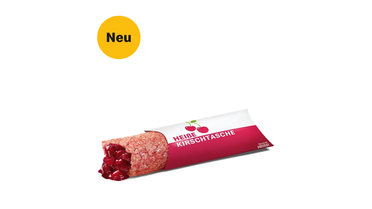 Heiße Kirschtasche