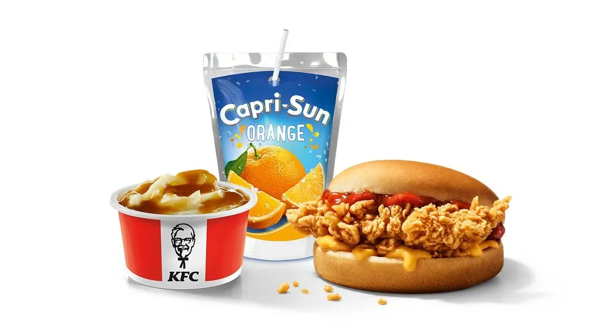 Kids Menü - Crispy Burger